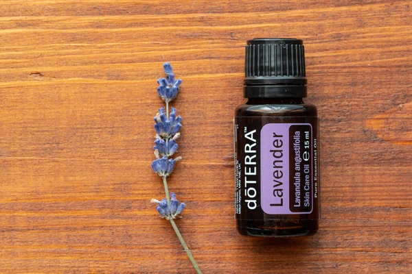 Pecs Hungray Ago 2020 Imagen Editorial Ilustrativa Doterra Essential Oil — Foto de Stock