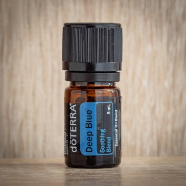 Pecs / Hungray - Aug 06 2020 - Günlük kullanım için Doterra Esnecessary Oil 'in resimsel editoryal görüntüsü