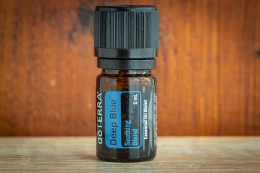 Pecs / Hungray - Aug 06 2020 - Günlük kullanım için Doterra Esnecessary Oil 'in resimsel editoryal görüntüsü