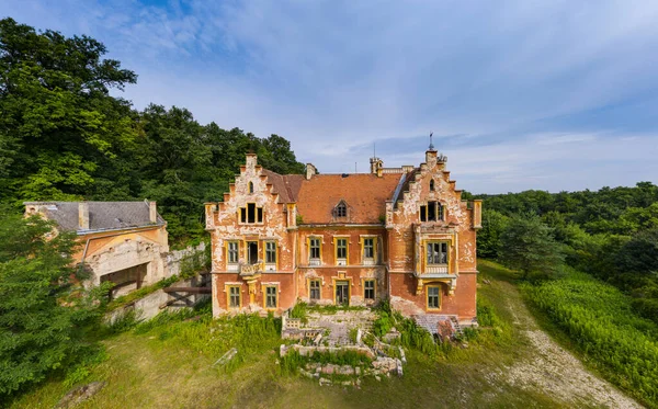 Разрушенный Замок Микошеплаке Венгрия — стоковое фото