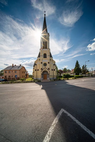 Santa Laszlo Igreja Católica Zalalovo — Fotografia de Stock