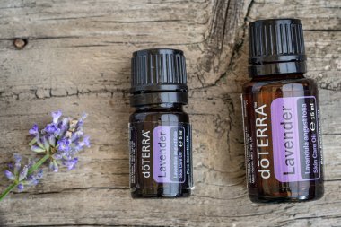 Pecs / Hungray - Aug 06 2020 - Günlük kullanım için Doterra Esnecessary Oil 'in resimsel editoryal görüntüsü