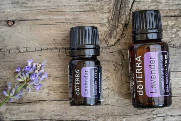 Pecs Hungray Ago 2020 Imagen Editorial Ilustrativa Doterra Essential Oil —  Fotos de Stock