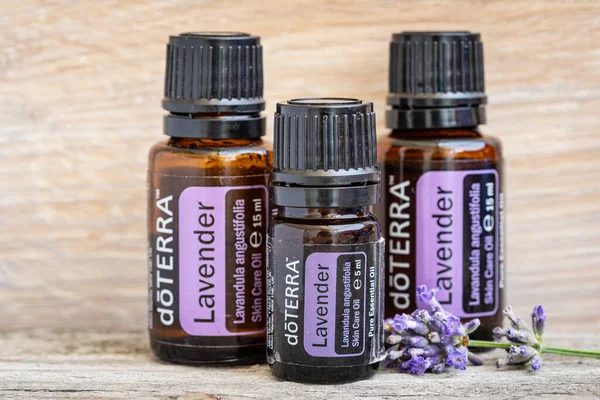 Pecs Hungray Ago 2020 Imagen Editorial Ilustrativa Doterra Essential Oil —  Fotos de Stock