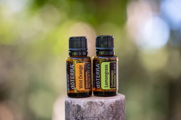 Pecs Hungray Ago 2020 Imagen Editorial Ilustrativa Doterra Essential Oil — Foto de Stock