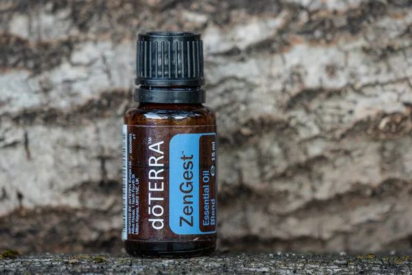 Pecs Hungray Aug 2020 Imagen Editorial Ilustrativa Doterra Essential Oil — Foto de Stock