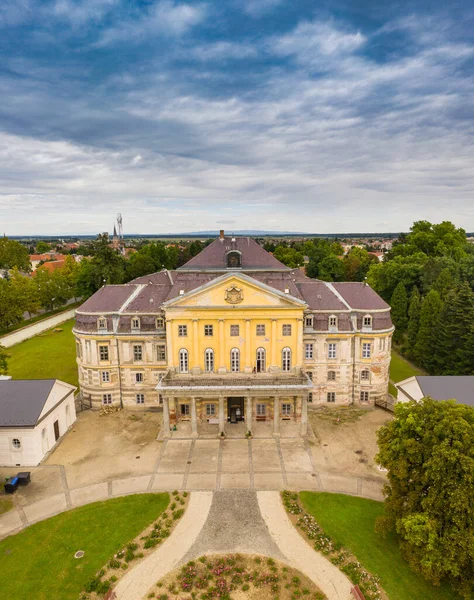 Photo Aérienne Magnifique Château Batthyany Kormend — Photo