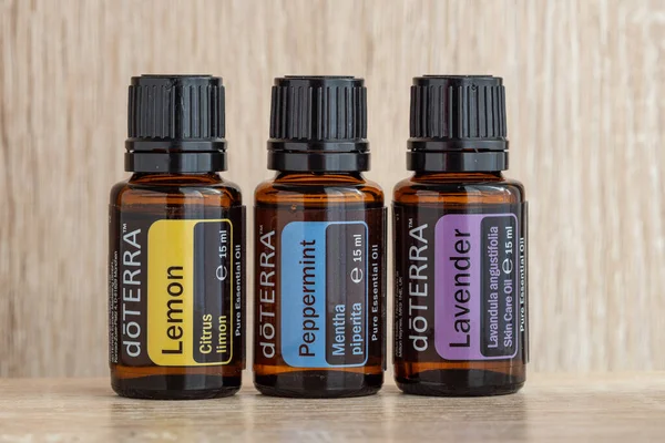 Pecs Hungray Ago 2020 Imagen Editorial Ilustrativa Doterra Essential Oil — Foto de Stock