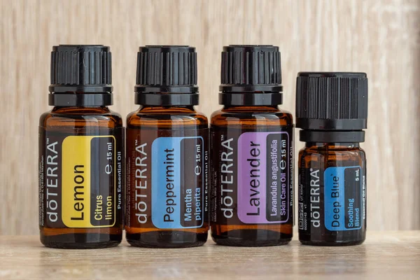 Pecs Hungray Ago 2020 Imagen Editorial Ilustrativa Doterra Essential Oil — Foto de Stock