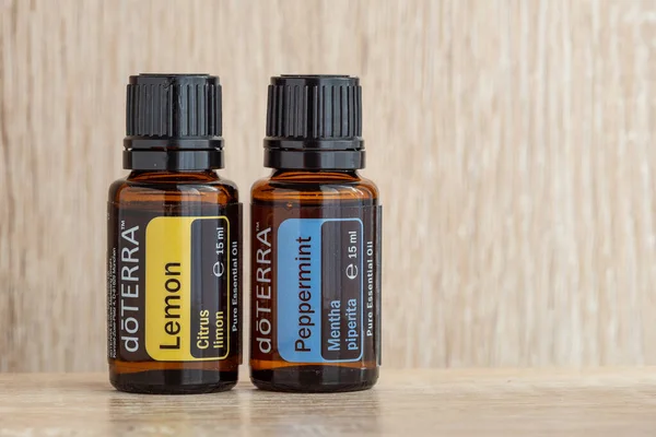 Pecs Hungray Ago 2020 Imagen Editorial Ilustrativa Doterra Essential Oil — Foto de Stock