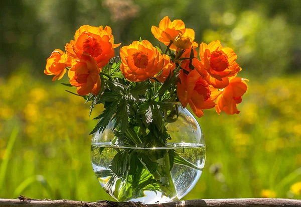 Orman çiçekli vazo