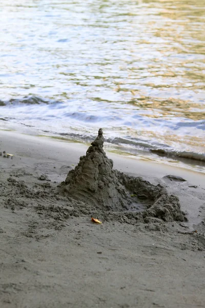 sand castle by the sea