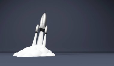 Çizgi film roket çıkar