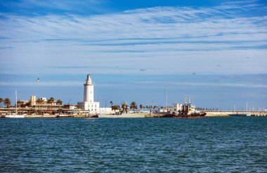 Malaga bağlantı noktası Costa del Sol kenarı Akdeniz'in güney İspanya Malaga şehir içinde yer alan uluslararası bir liman olduğunu. 