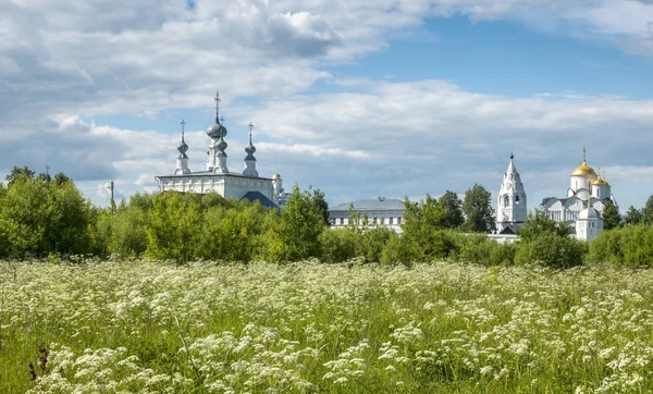 View of Pokrovsky Monastery in Suzdal, Russia — Stock Photo, Image