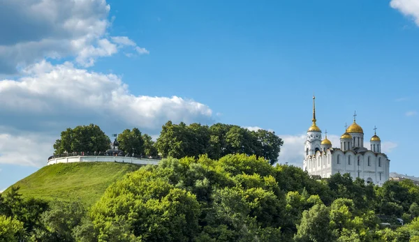 Mariä-Himmelfahrt-Kathedrale in Wladimir, Russland. — Stockfoto