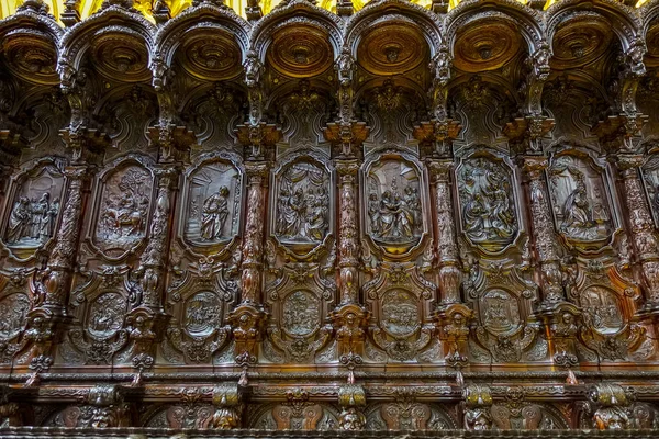 Interiören i stora moskén i Cordoba, Cordoba, Andalusien, Spanien — Stockfoto