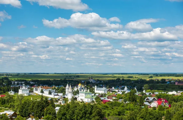 Θέα από το καμπαναριό σε Suzdal — Φωτογραφία Αρχείου