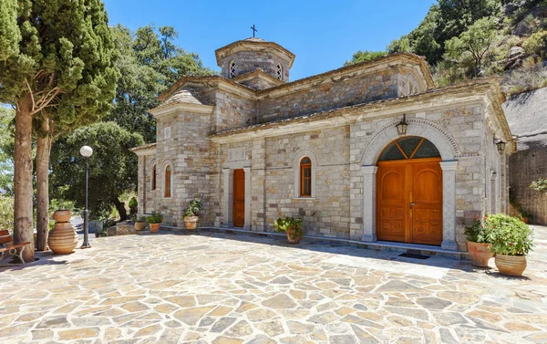 A kolostor Kremaston, Kréta, Görögország — Stock Fotó