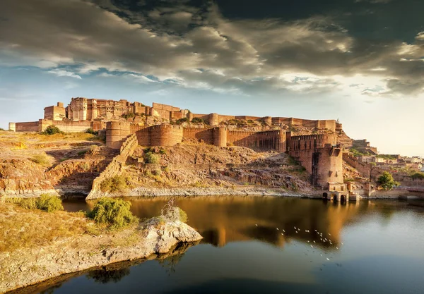 Mehrangarh pevnost, jodhpur, rajasthan, Indie — Stock fotografie