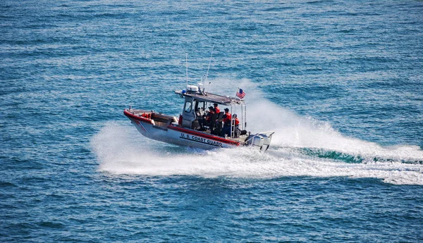 Pilot boat in the water area of the port of Key West, Florida — Stock Photo, Image