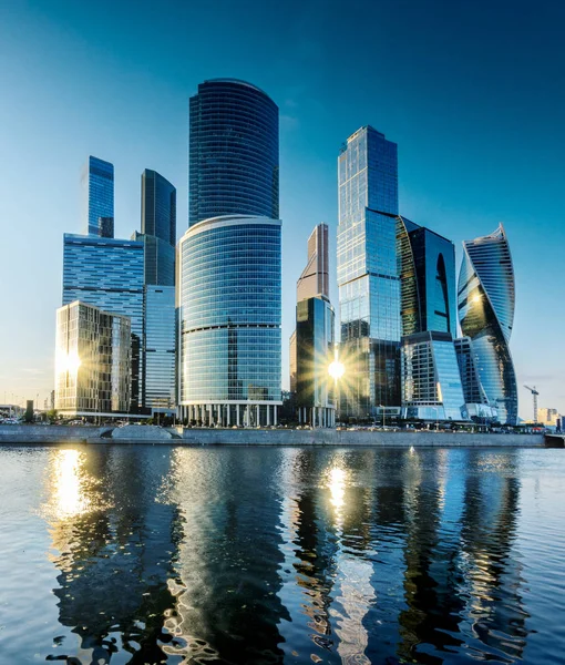 Moskau internationales geschäftszentrum, russland — Stockfoto