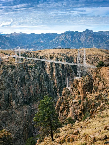 Royal Gorge-híd, Colorado, Amerikai Egyesült Államok — Stock Fotó
