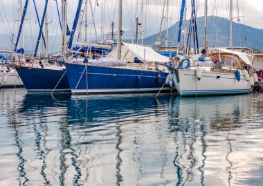 Bağlantı noktası, Agios Nikolaos içinde Girit, Yunanistan yat