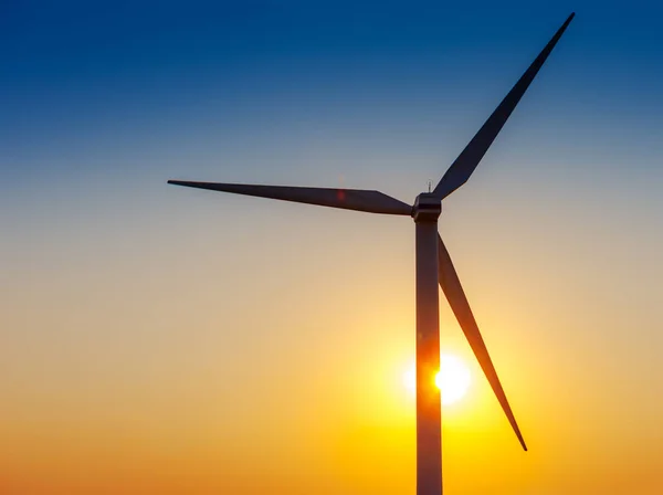 Wind Turbines on the island of Crete — Stock Photo, Image