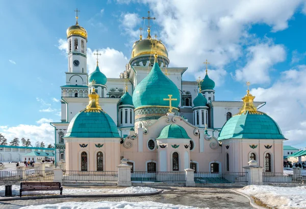 新耶路撒冷修道院的复活大教堂, 俄罗斯 — 图库照片