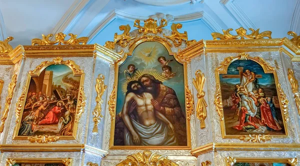 Interior de la Catedral de la Resurrección de la Nueva Jerusalén Mona — Foto de Stock