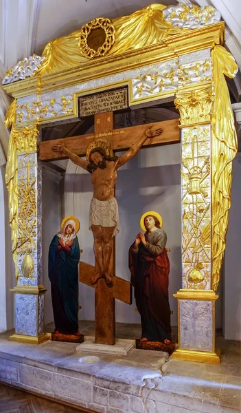 Интерьер Воскресенского собора Новой Иерусалимской Моны — стоковое фото