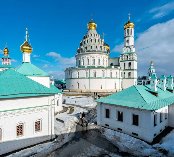 Resurrection Cathedral of the new Jerusalem monastery, Russia — Stock Photo, Image