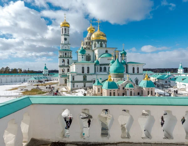Resurrection Cathedral of the new Jerusalem monastery, Russia — Stock Photo, Image