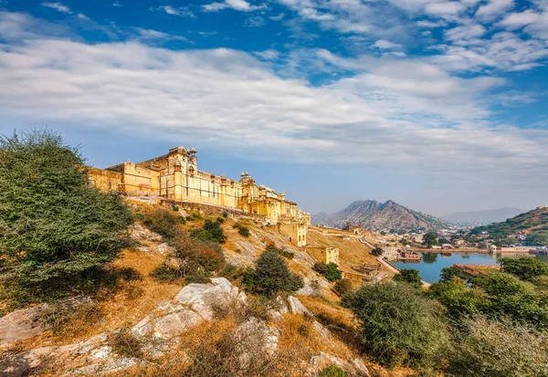 Amer fort, rajasthan, Indien — Stockfoto