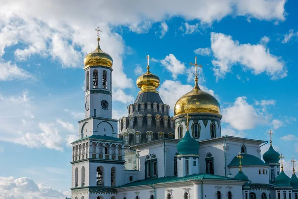 Resurrection Cathedral of the new Jerusalem monastery, Russia — Stock Photo, Image