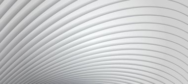 En az trendy geometrik arka plan. Yuvarlak hatları arka plan - 3d tasarım vektör