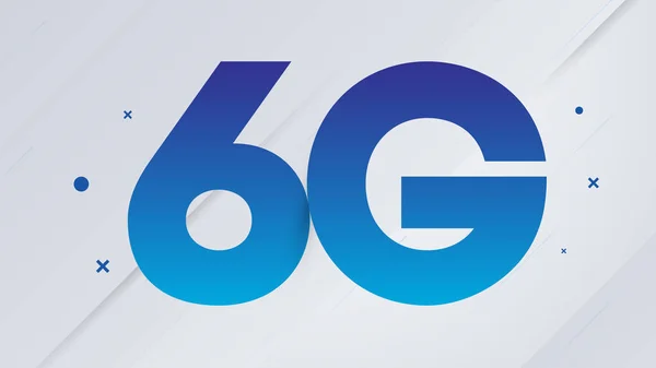 矢量技术图标网络标志6G 插图无线 互联网符号 — 图库矢量图片