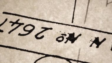 Arka plan metin üzerinde matematiksel kağıt 