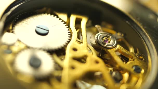 Fermeture Mécanisme Horloge Interne — Video