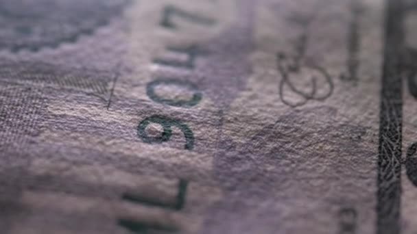 Primer Plano Del Dólar Estadounidense — Vídeo de stock