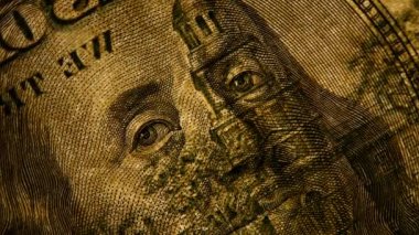 ABD Doları 'nın yakın çekim görüntüleri.