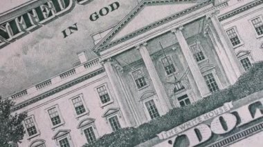 ABD Doları 'nın yakın çekim görüntüleri.