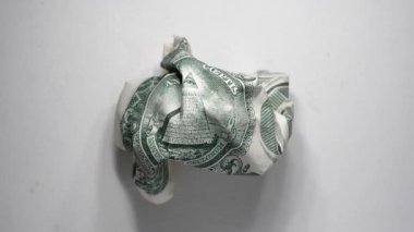 ABD Doları 'nın yakın çekim görüntüleri.