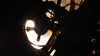 Bir internalclockmechanism yakın çekim