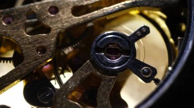 Bir internalclockmechanism yakın çekim