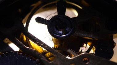 Bir internalclockmechanism yakın çekim