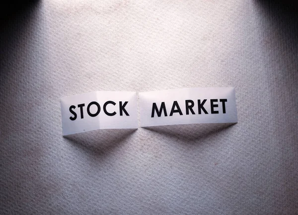 Close Stock Exchange Tag Label Stock Exchange Tag — Stock Photo, Image