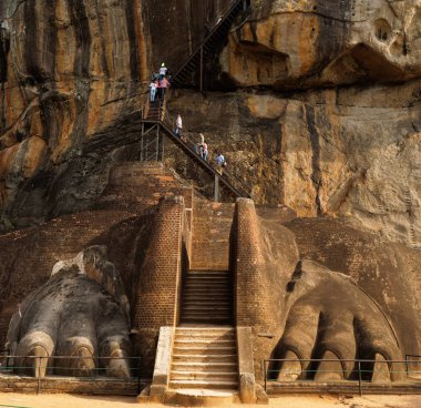 Sri Lanka'da Sigiriya antik kaya