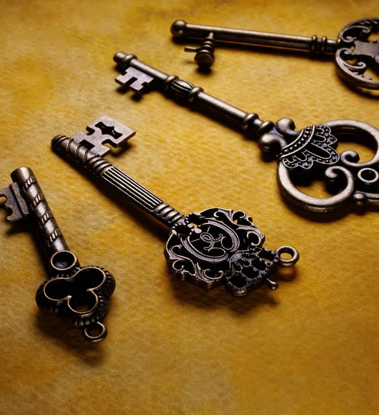 Close-up chave — Fotografia de Stock